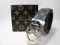 ceinture louis vuitton ovale marque 2011 nouveau-blanc apparence noir blanc cuir